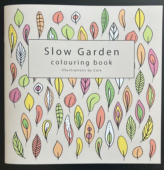 Colouring Book - Slow Garden