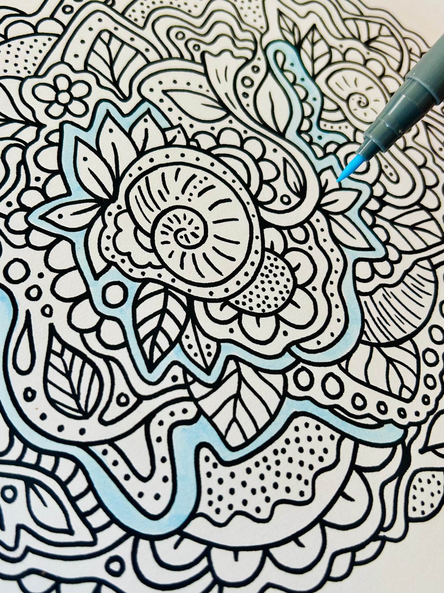 Colouring Book - Slow Garden